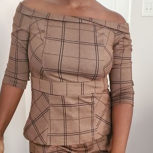 Off the shoulder shirt